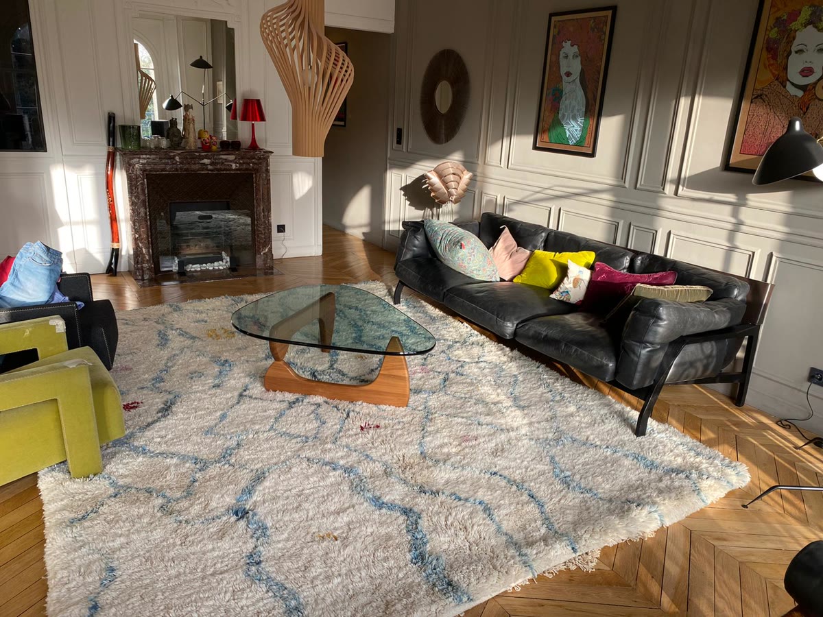 Nestaground rug — handmade detail and natural material close-up