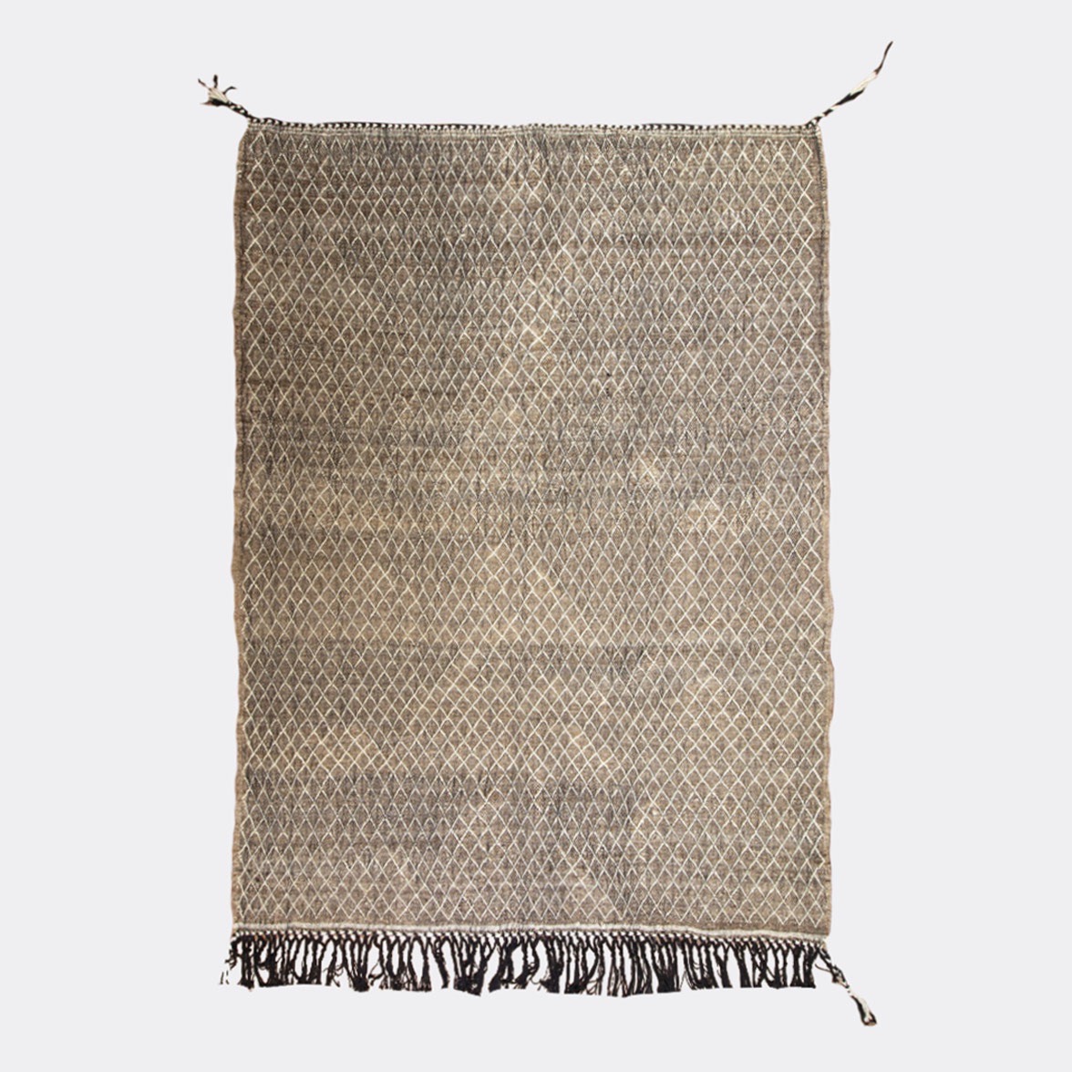 Garden Light — hand-knotted natural wool rug, 200 × 150 cm, Nestaground