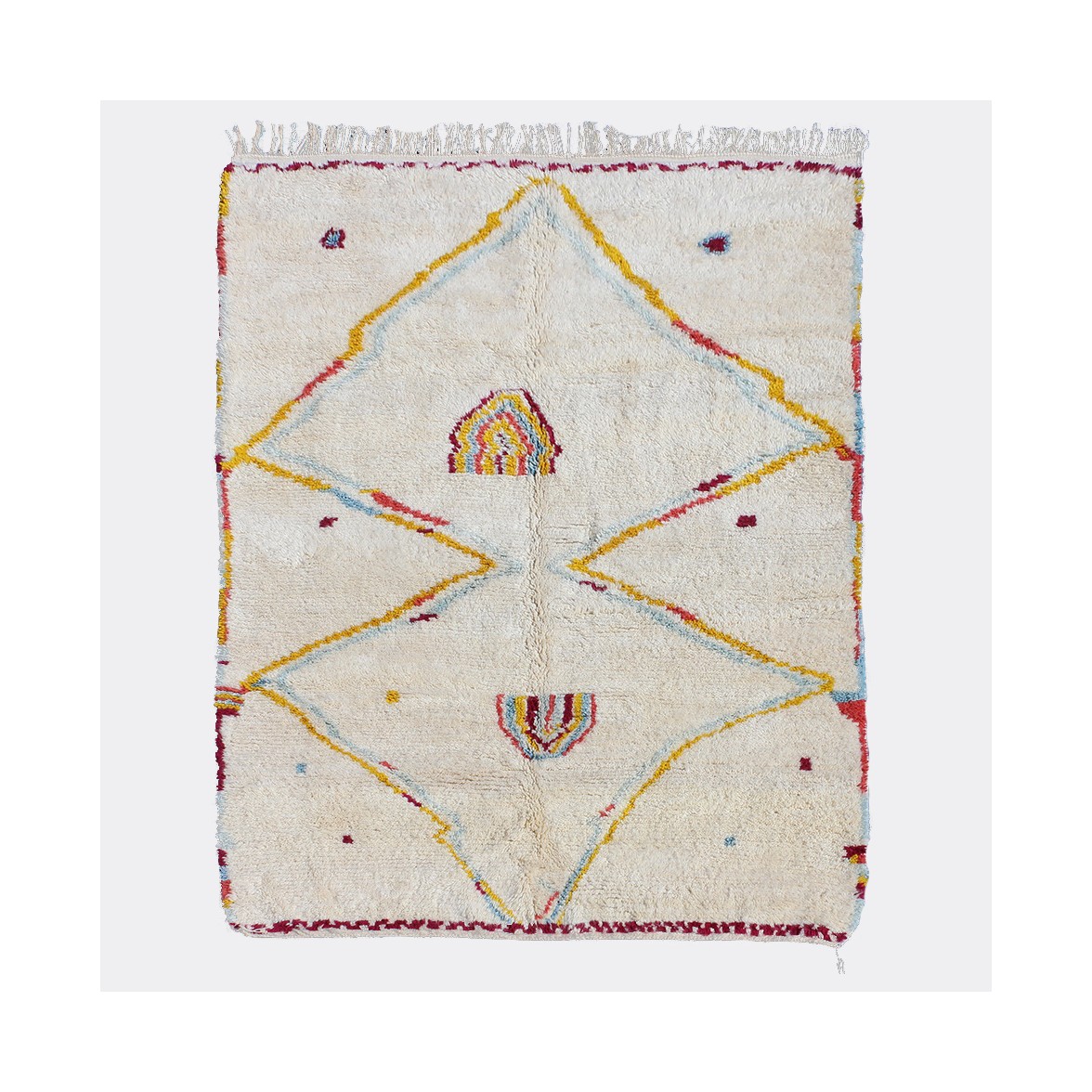 Mirror of Colour — hand-knotted natural wool rug, 280 × 210 cm, Nestaground (2)