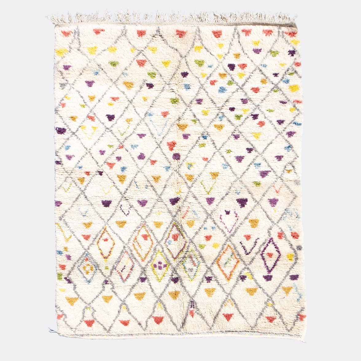 Beautiful Composition — hand-knotted natural wool rug, 227 × 180 cm, Nestaground (2)