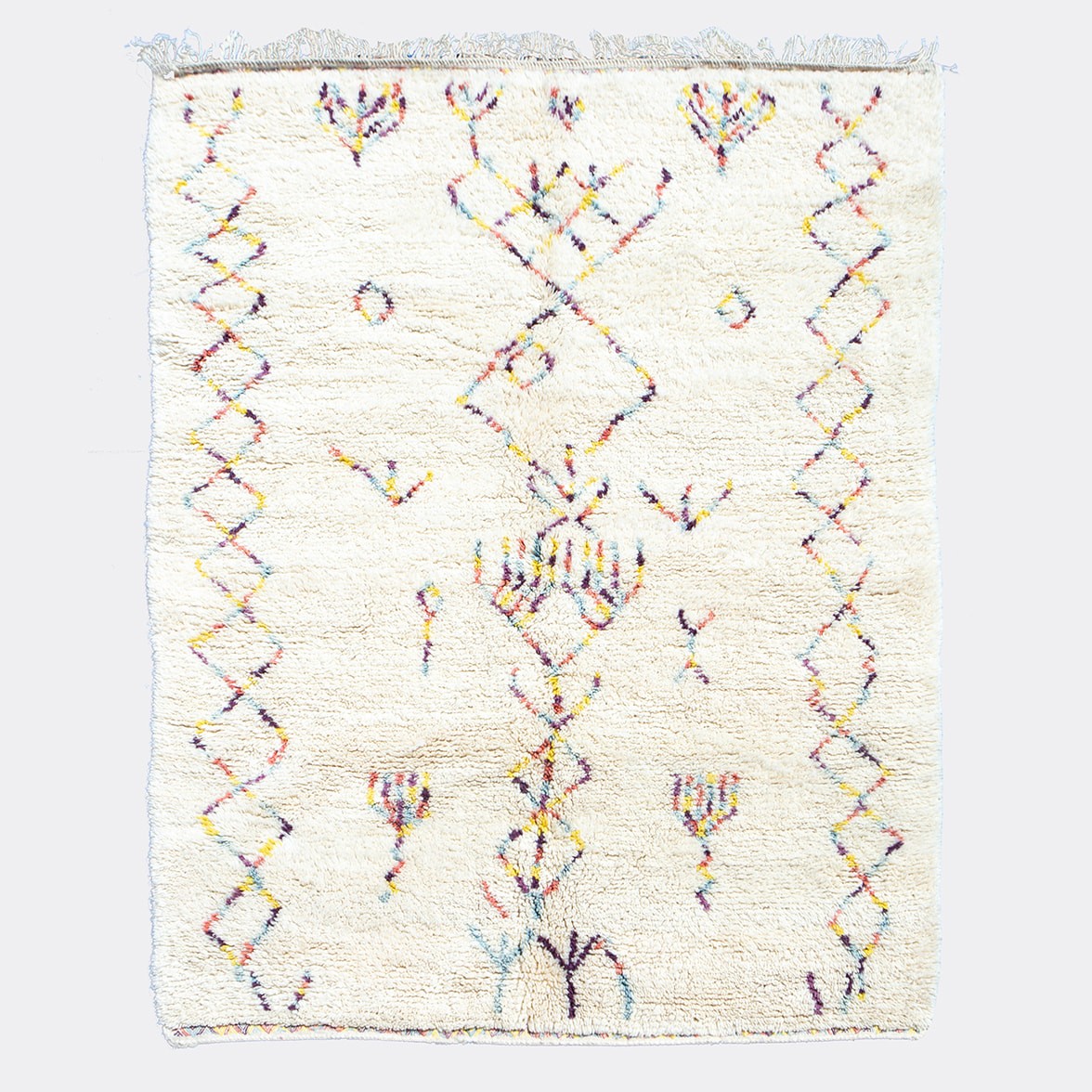 Happy Crest — hand-knotted natural wool rug, 250 × 200 cm, Nestaground (2)