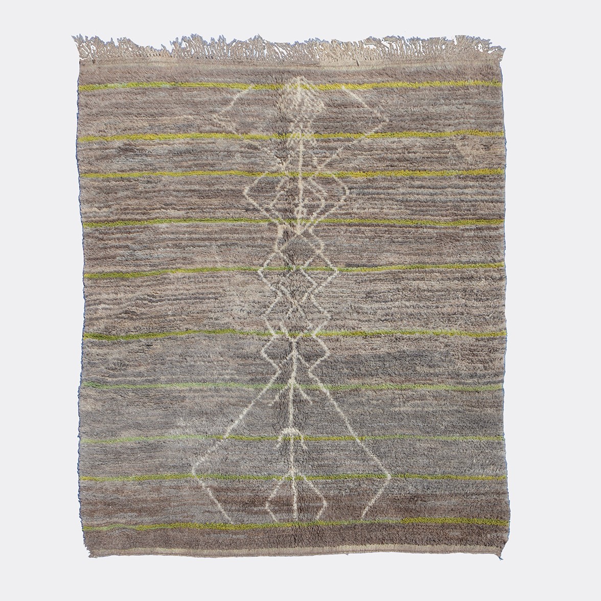 Earth Shrimps — hand-knotted natural wool rug, 283 × 227 cm, Nestaground (2)