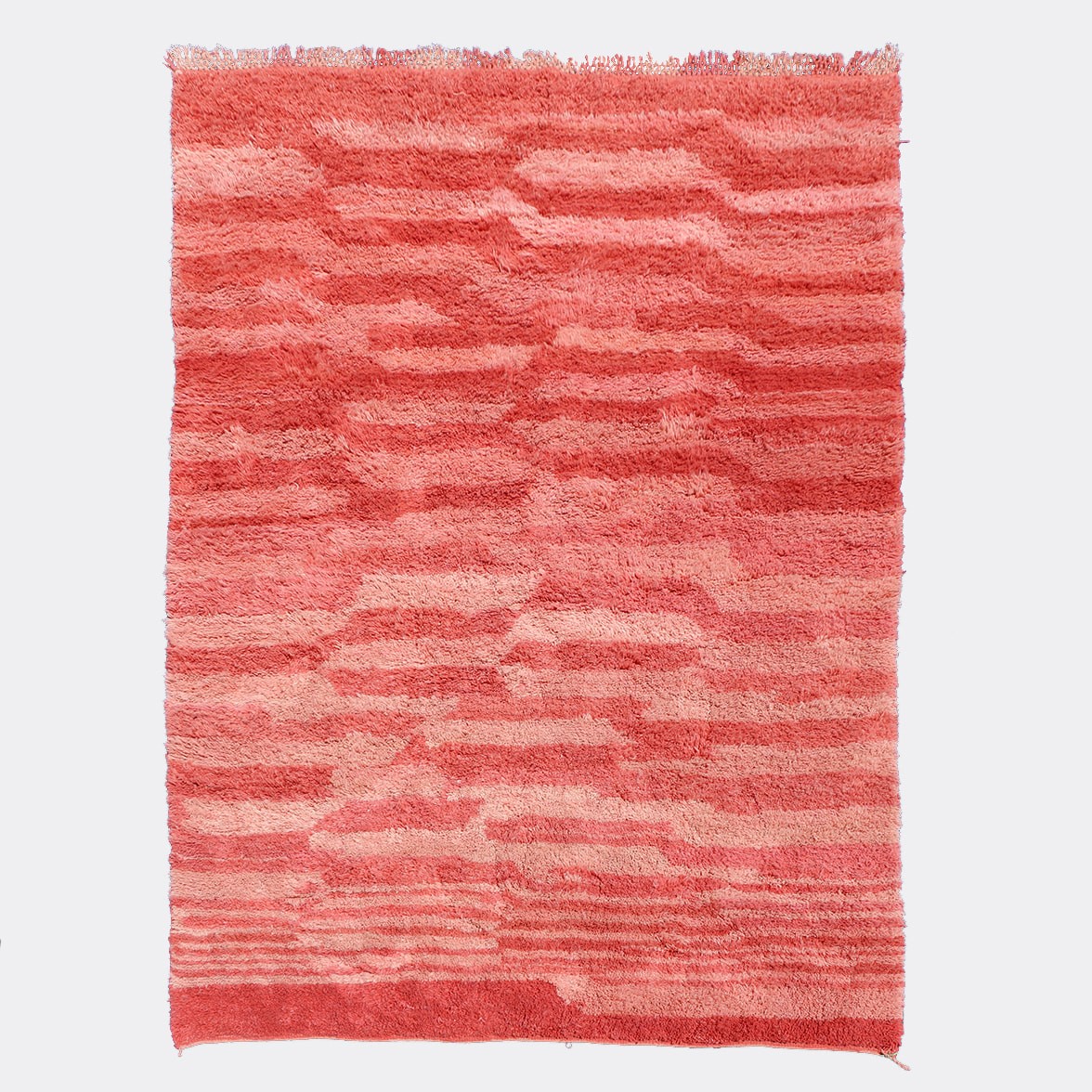 Mediterranean Coral — hand-knotted natural wool rug, 360 × 256 cm, Nestaground (2)