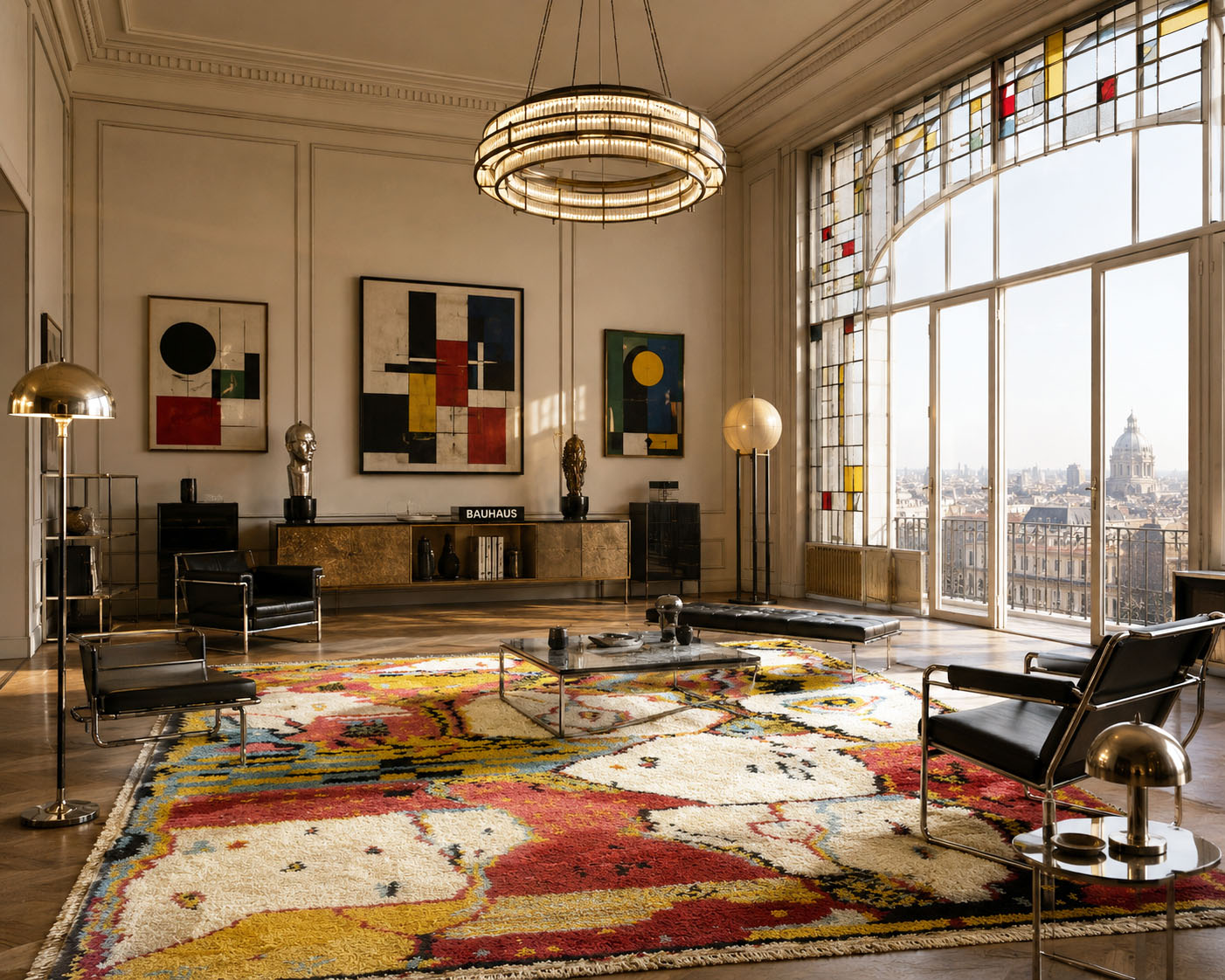Bio Inspiration Rug — hand-knotted natural wool rug, 350 × 250 cm, Nestaground