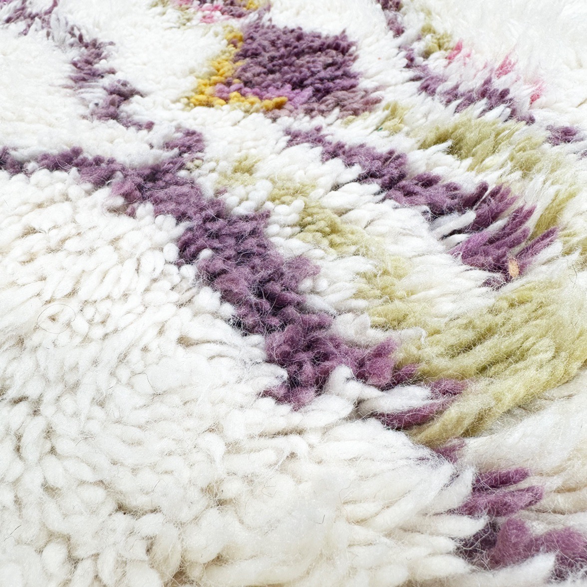 Writing of Light — hand-knotted natural wool rug, 187 × 170 cm, Nestaground (4)