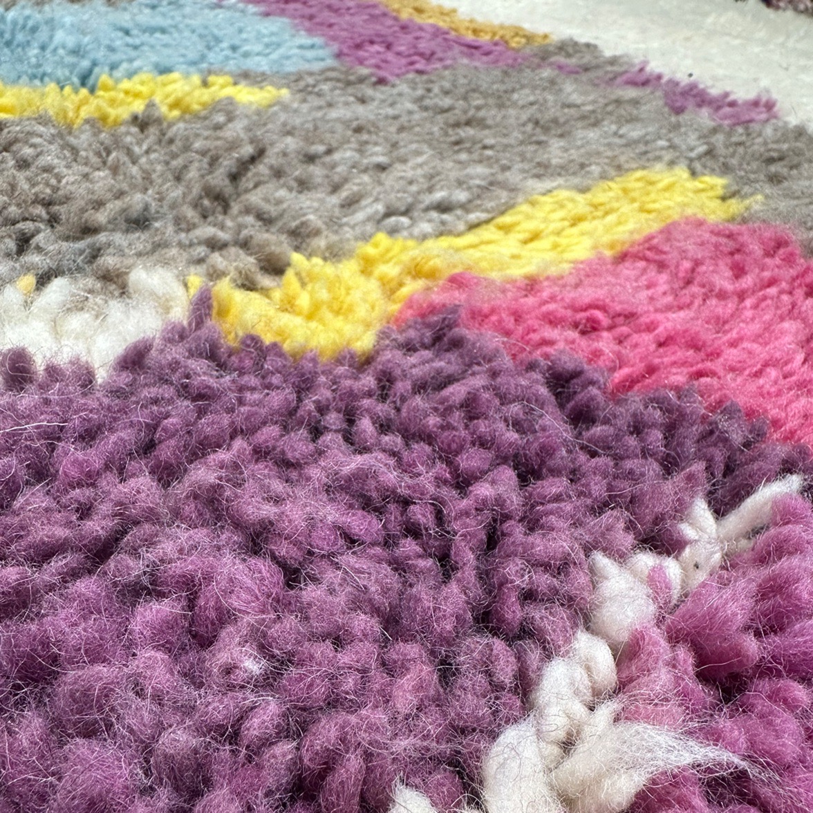 Vegetal Wool Totem — hand-knotted natural wool rug, 318 × 210 cm, Nestaground (4)