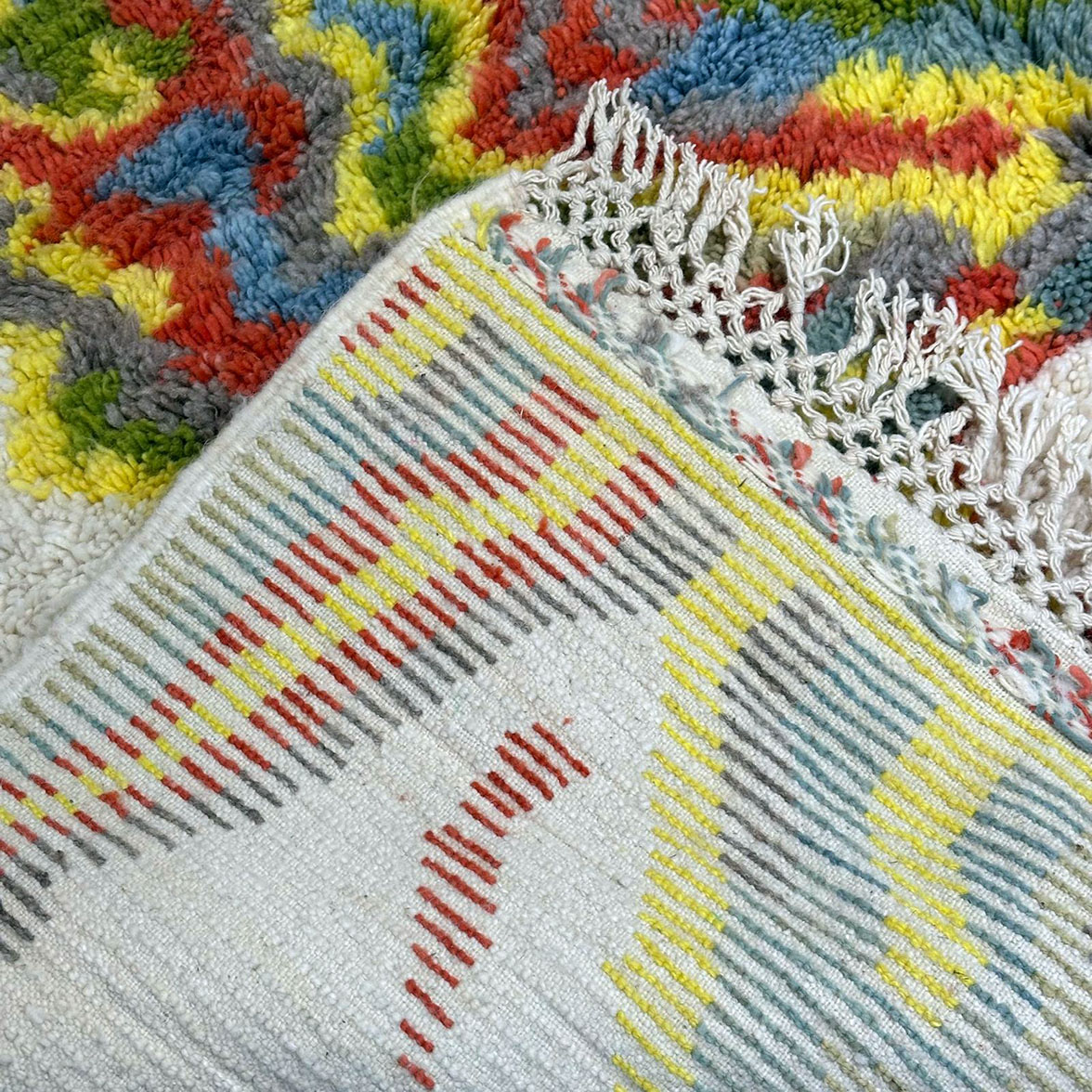 Geometry in Motion — hand-knotted natural wool rug, 303 × 223 cm, Nestaground (5)