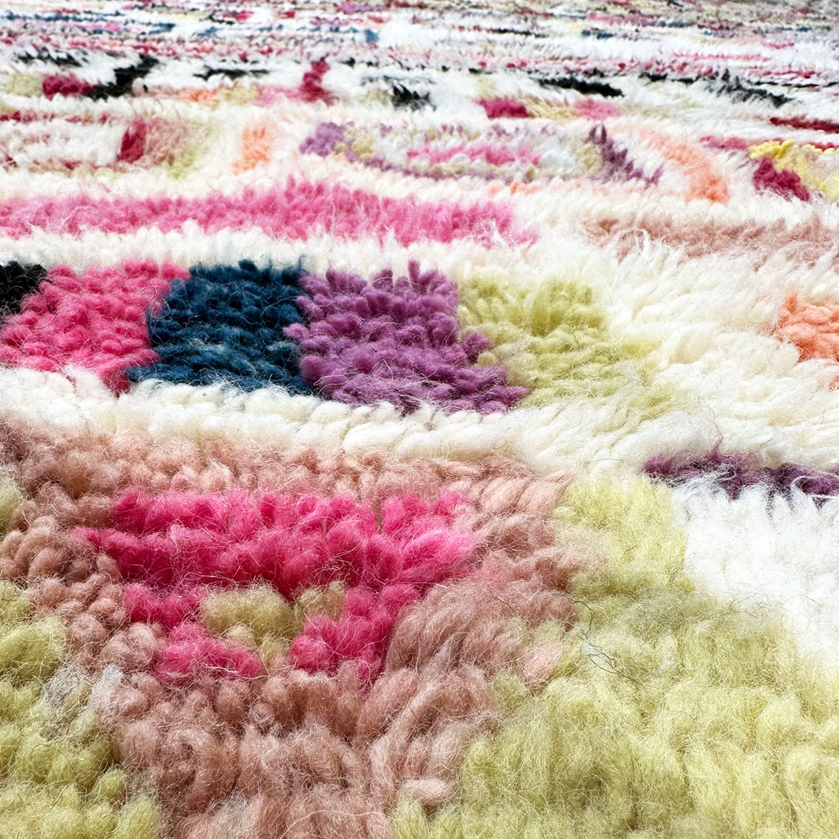Natural Pop Art — hand-knotted natural wool rug, 320 × 253 cm, Nestaground (3)